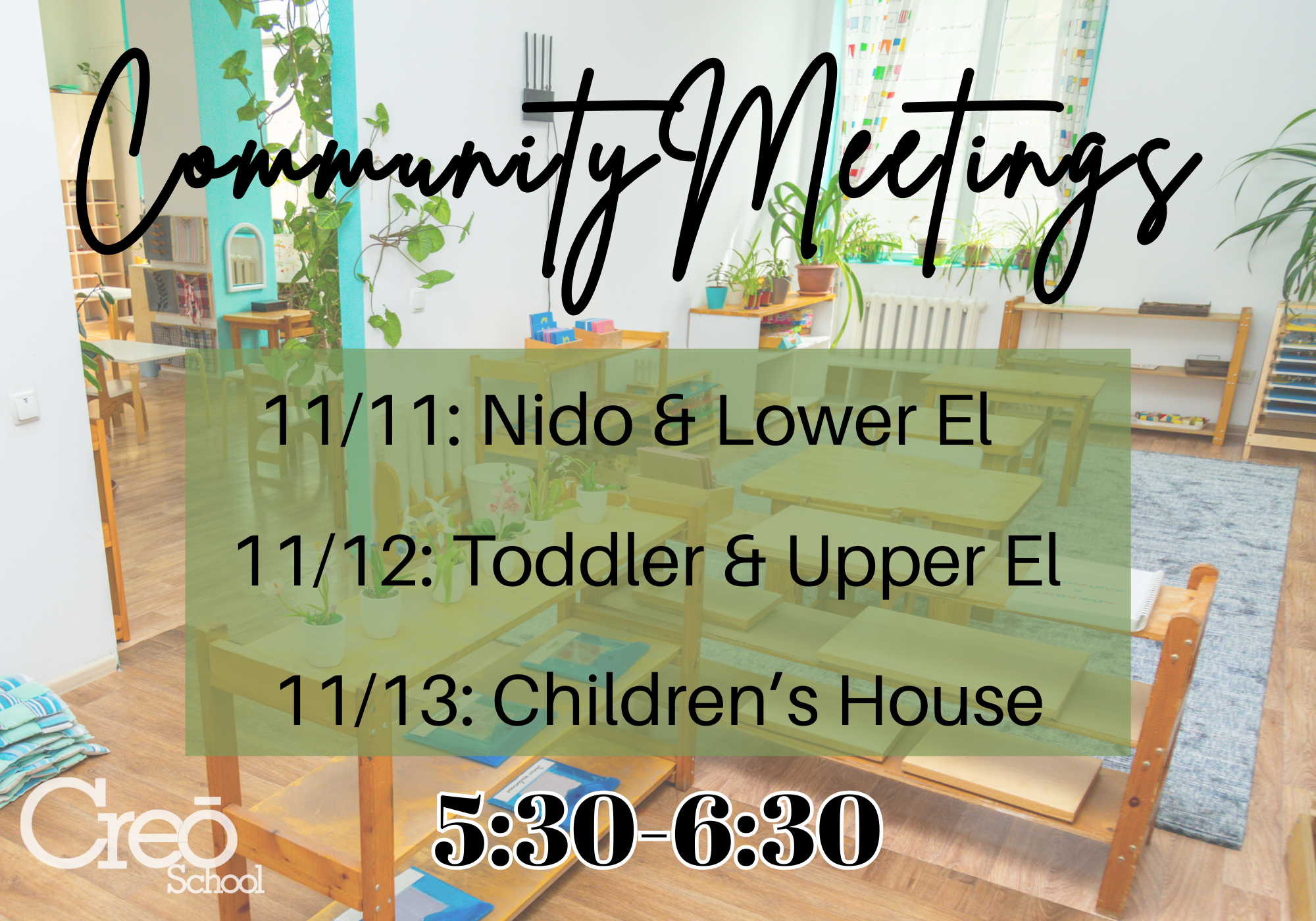 MAIN: Community Meetings