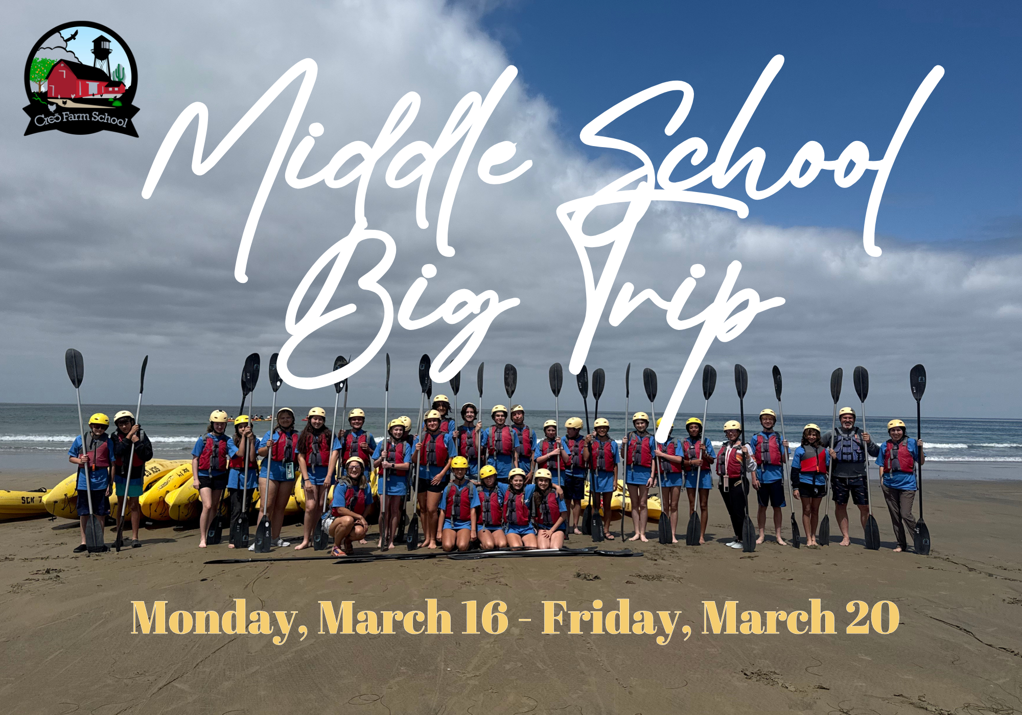 FARM: Middle School Spring Trip