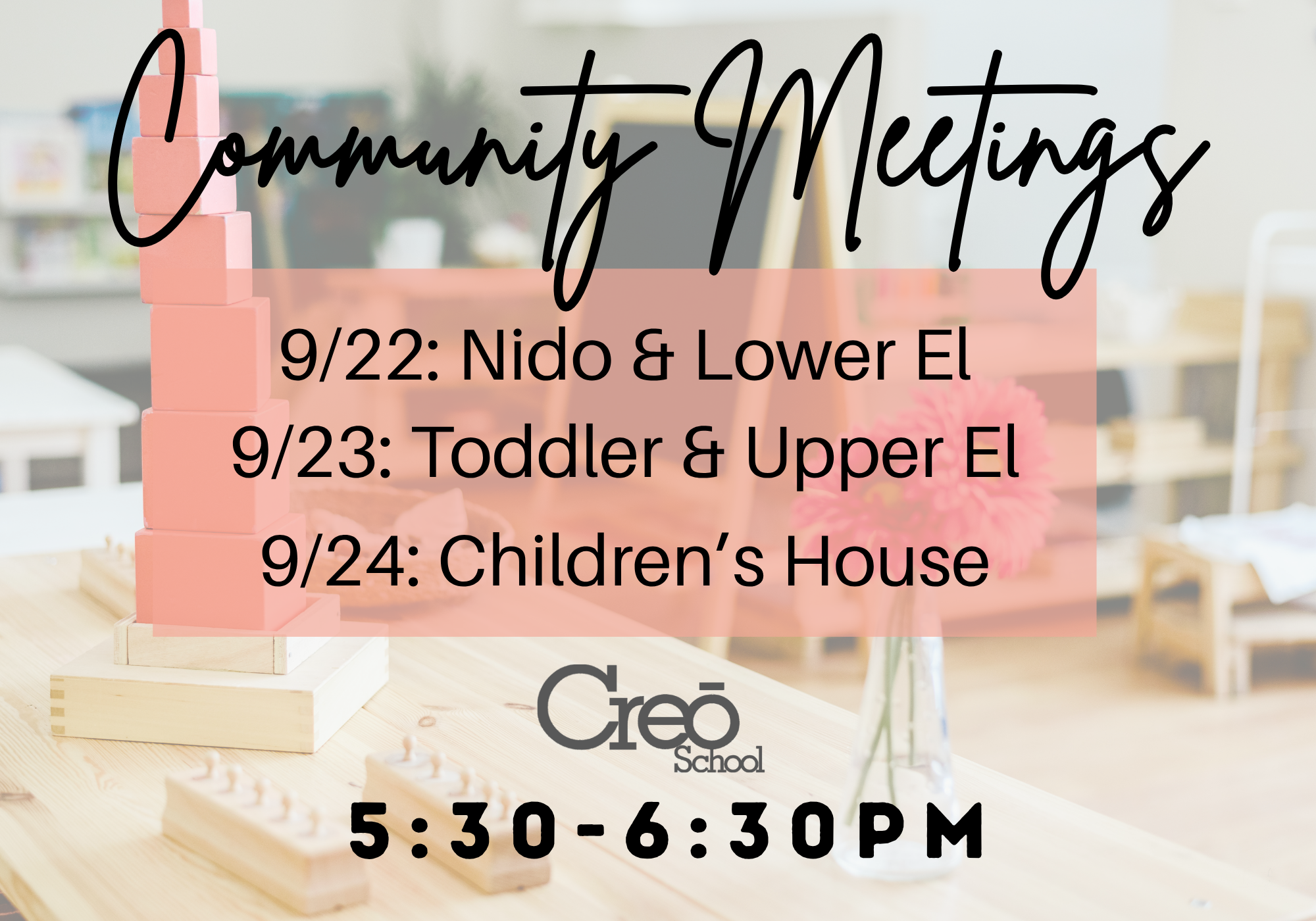 MAIN: Community Meetings