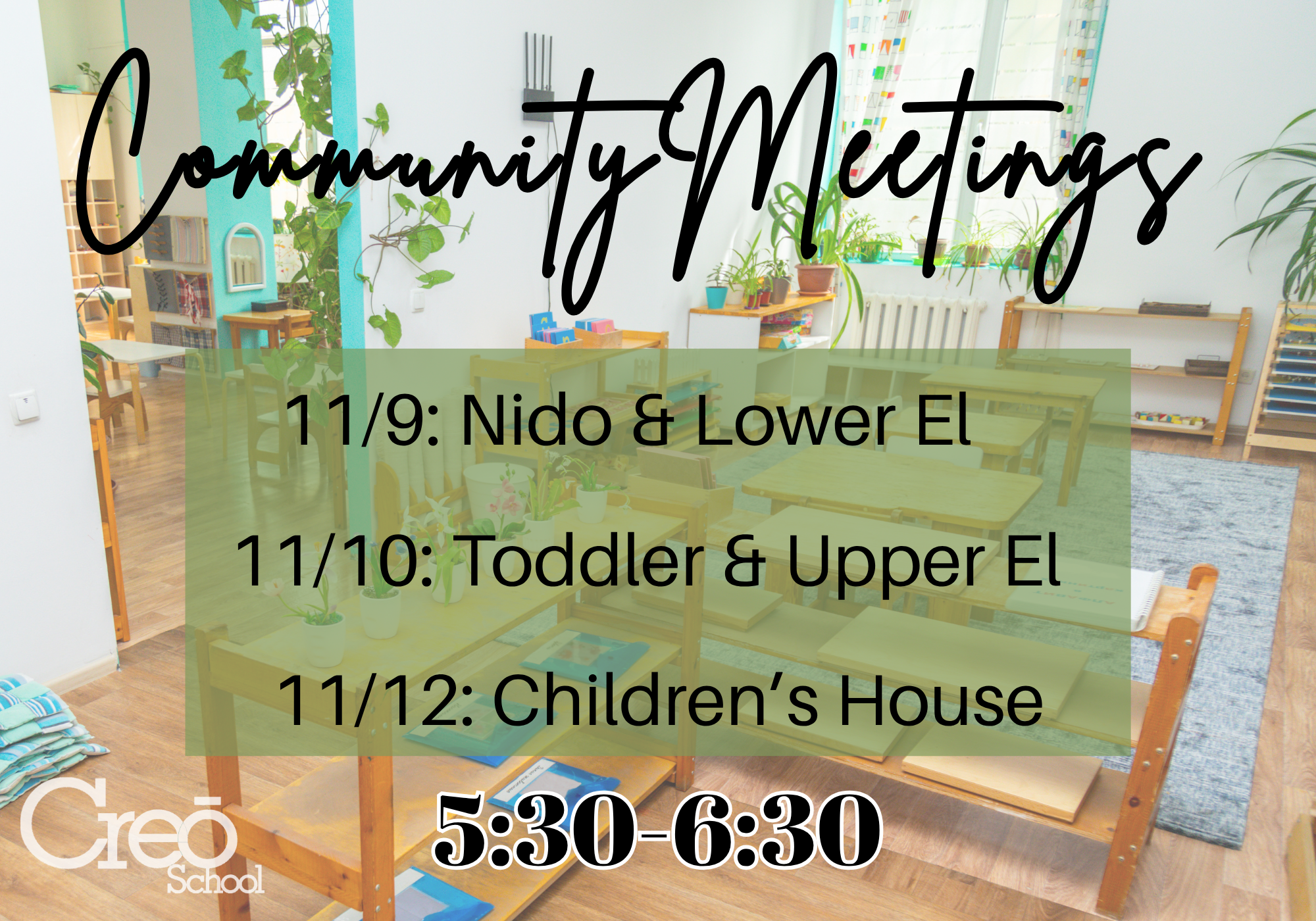 MAIN: Community Meetings
