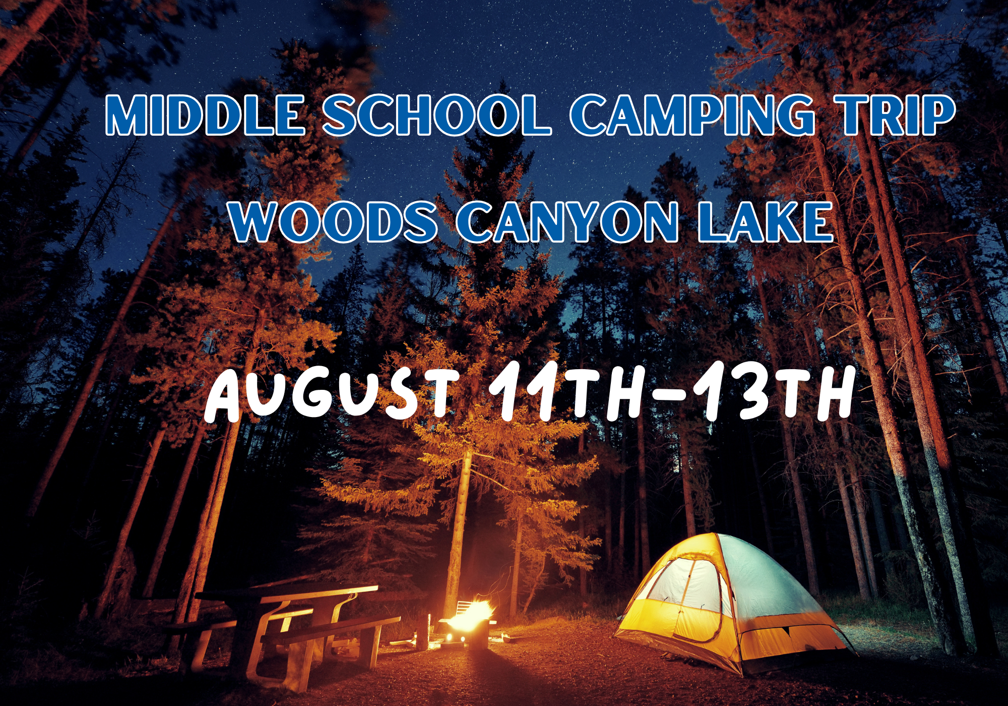 FARM Middle School: Camping Trip