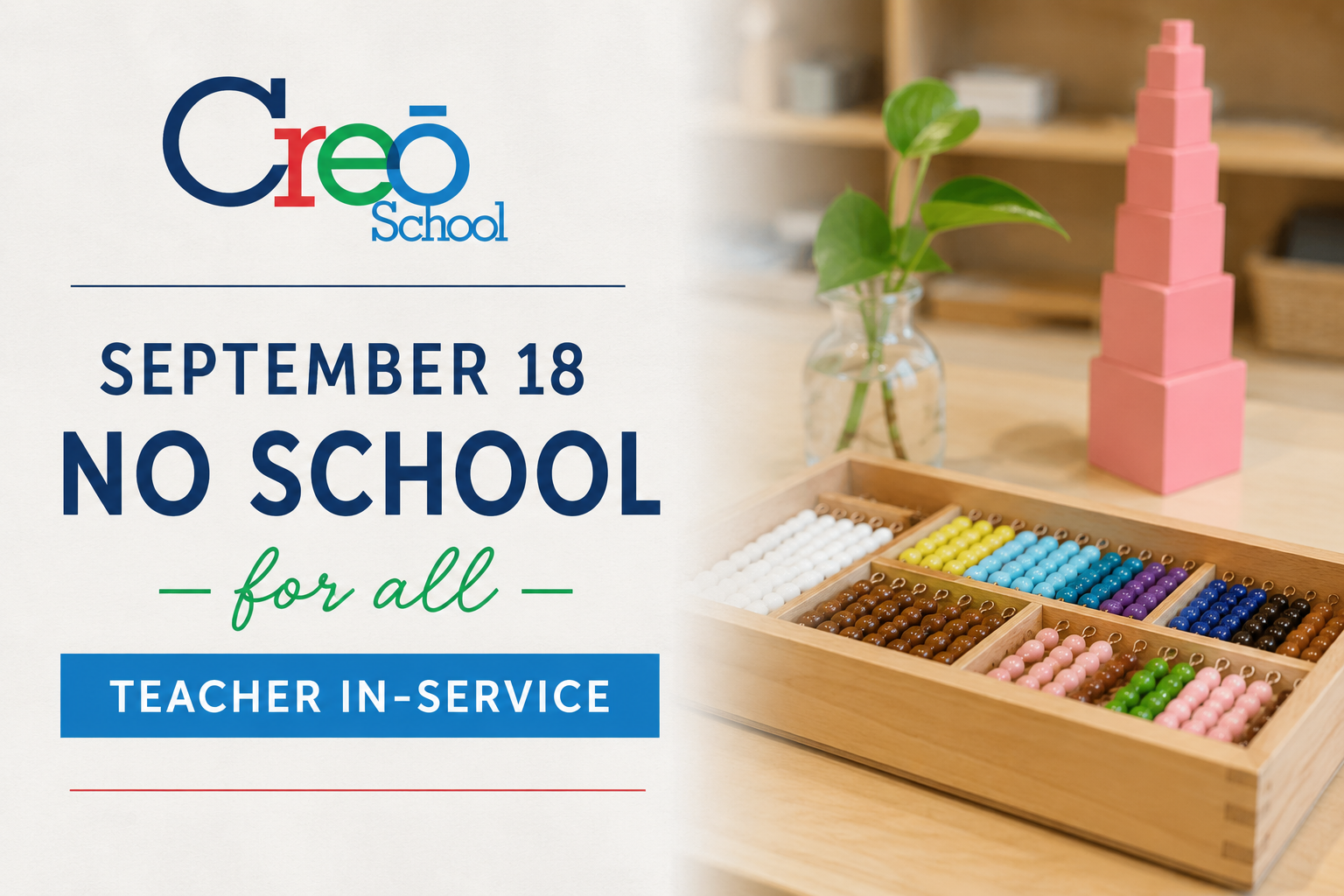No School for All - Teacher In-Service
