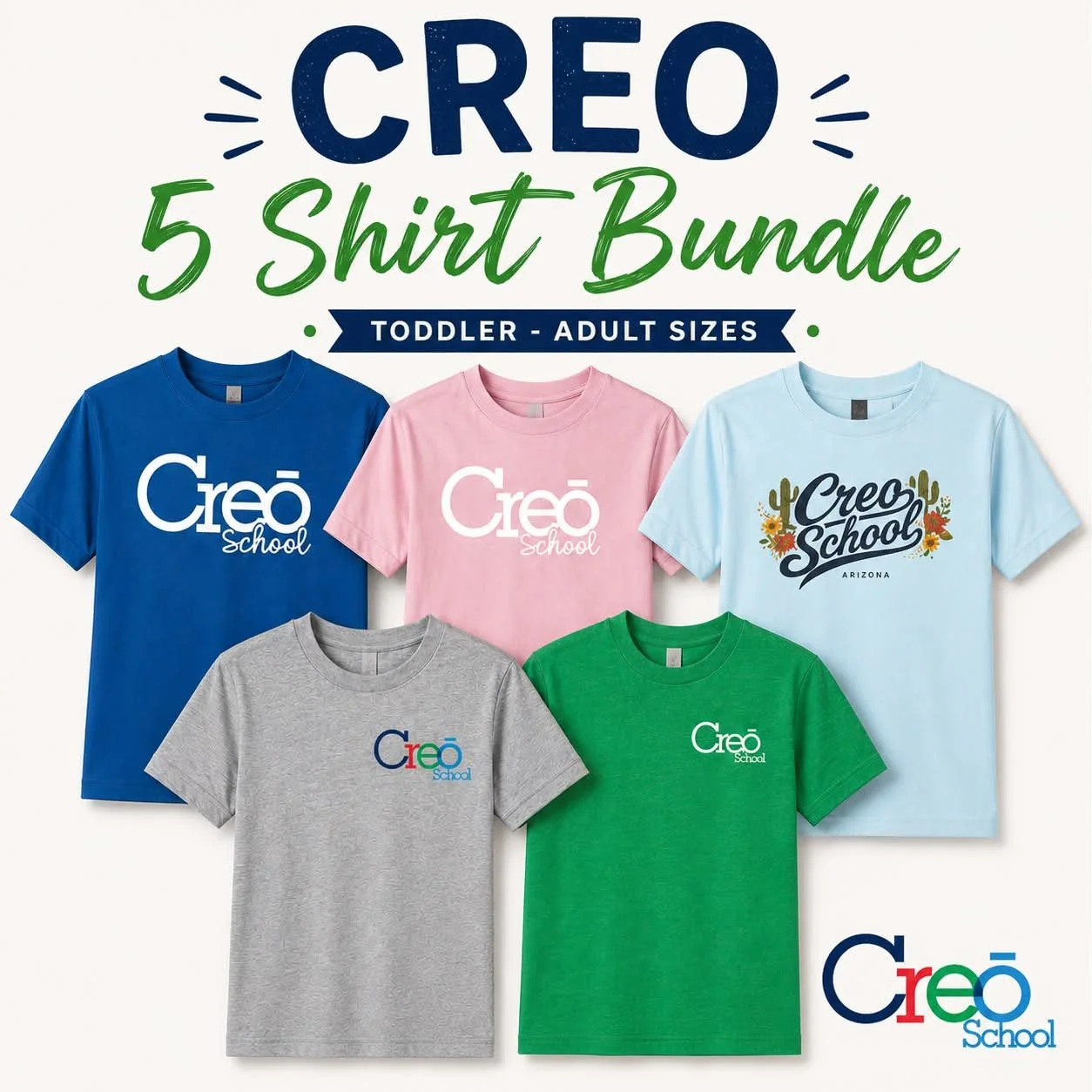 Creo 5 Shirts Bundle