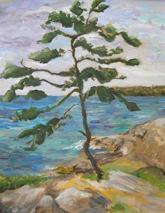 Lone Tree - Keats Island