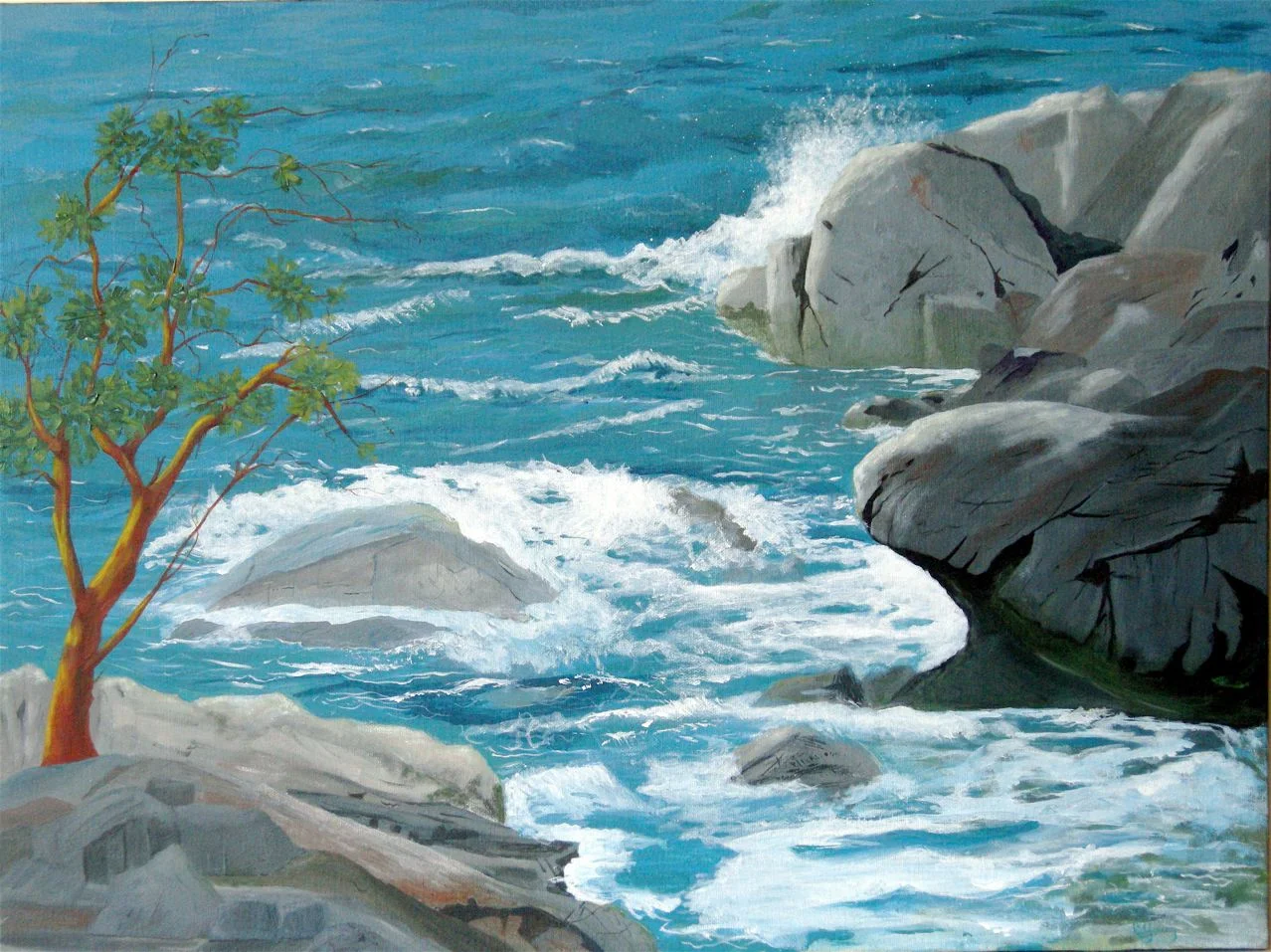 Cerulean Sea - Worlcombe Island
