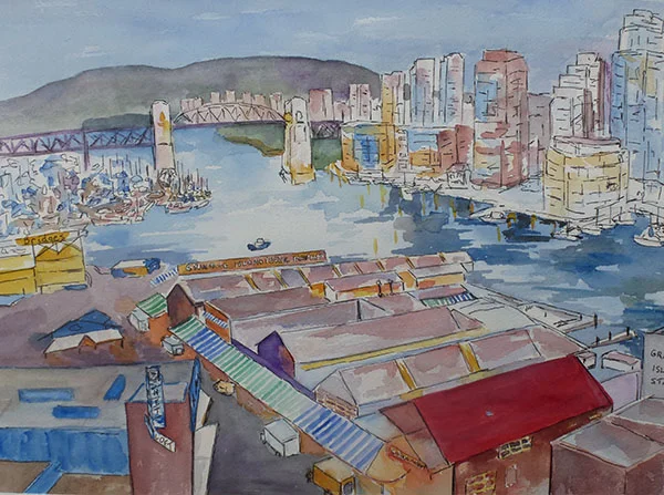Granville Island from Above