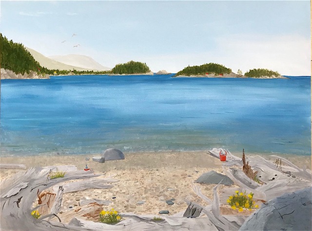 Driftwood at Sargeant Bay