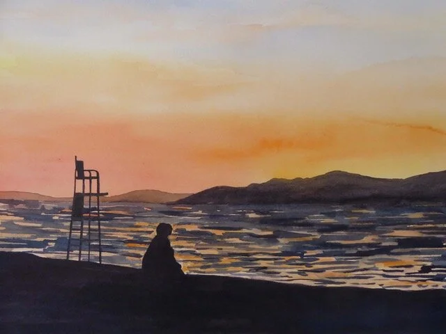 Sunset from Jericho Beach 