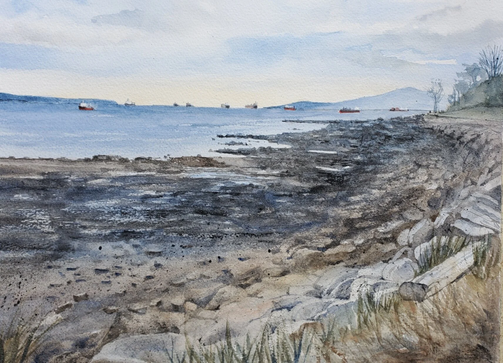 Low Tide III - English Bay