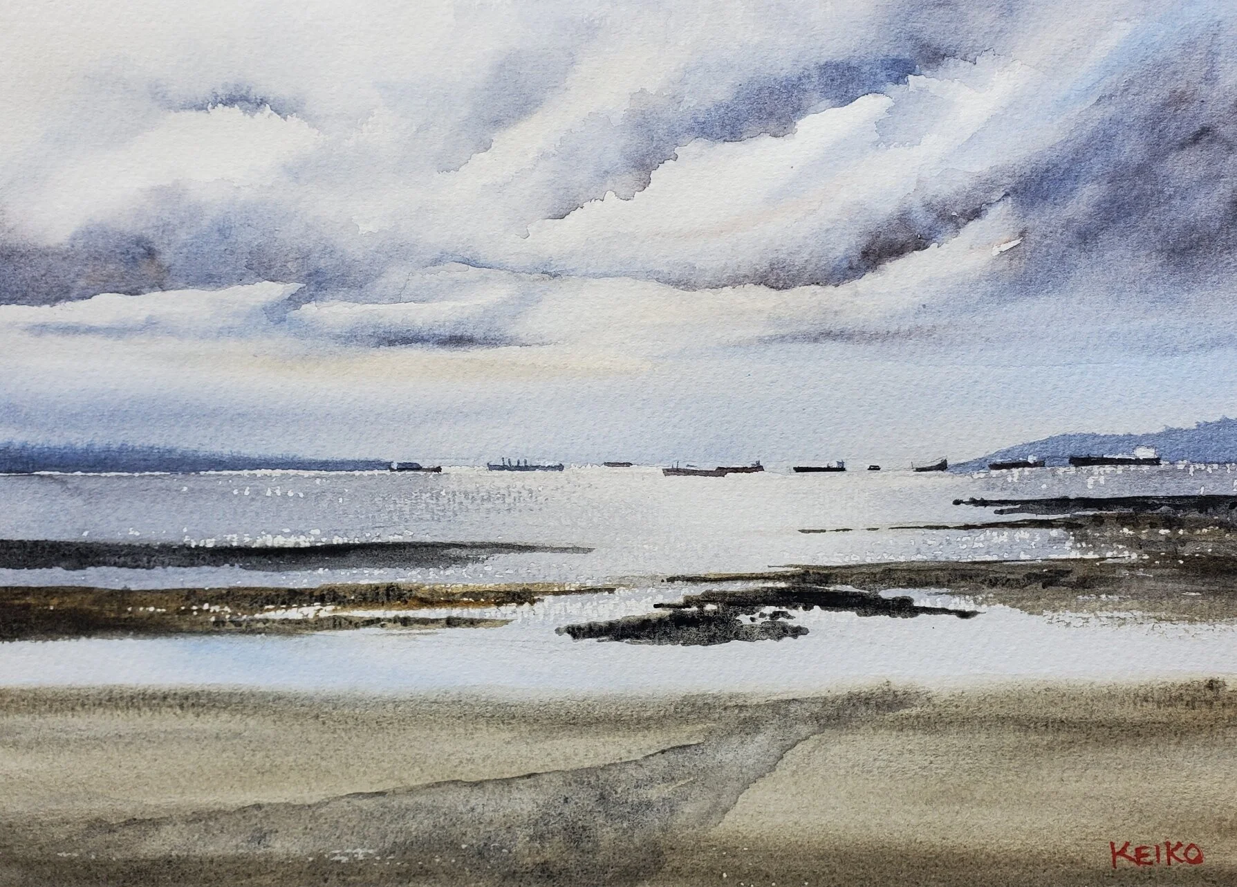 Clouds Over English Bay