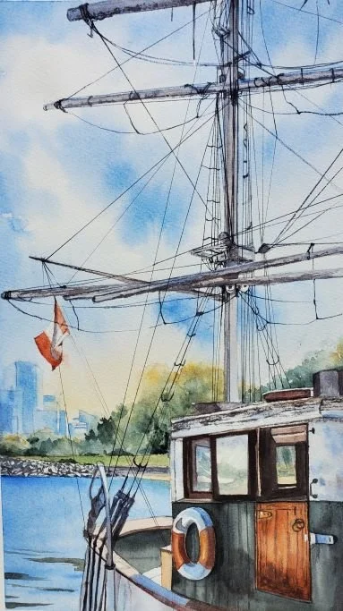 The Mizzen Mast of the North Star