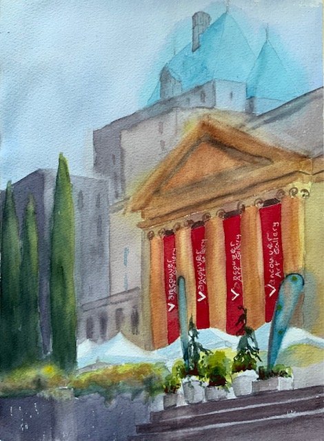 At The Temple of Art, Vancouver 