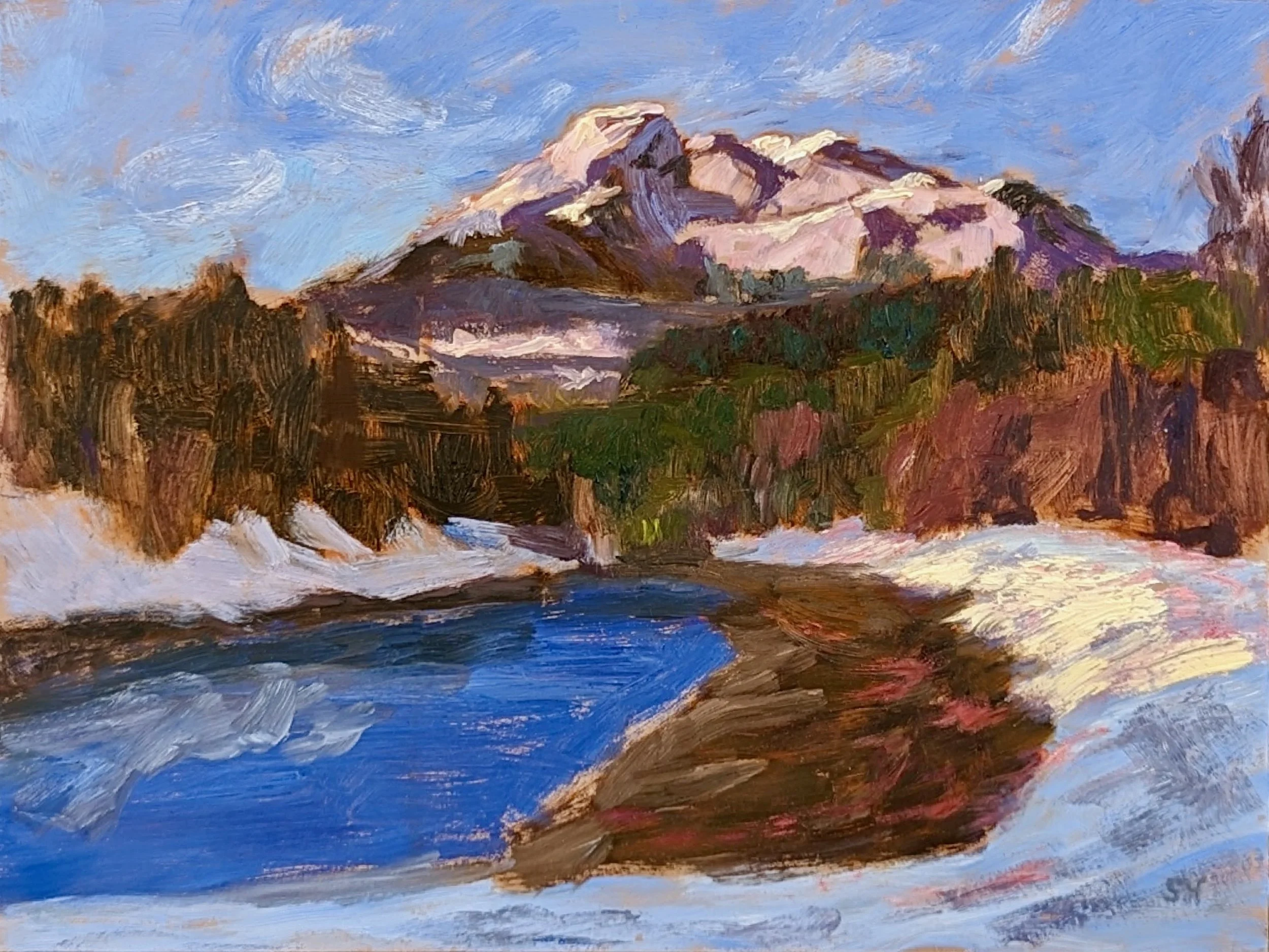 Snowy Day, Cloudburst