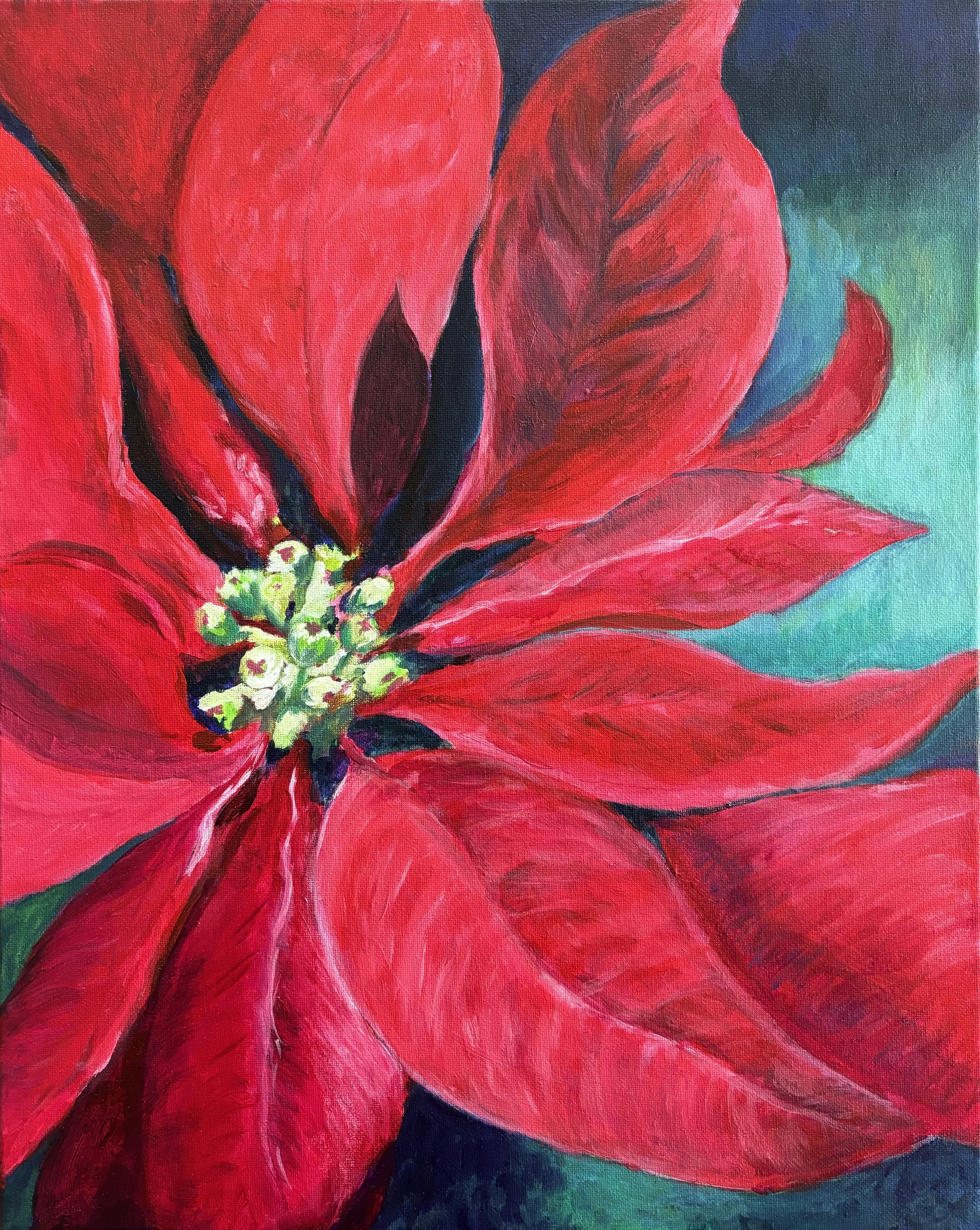 "Tis the Season  Acrylic, 16 x 20 inches