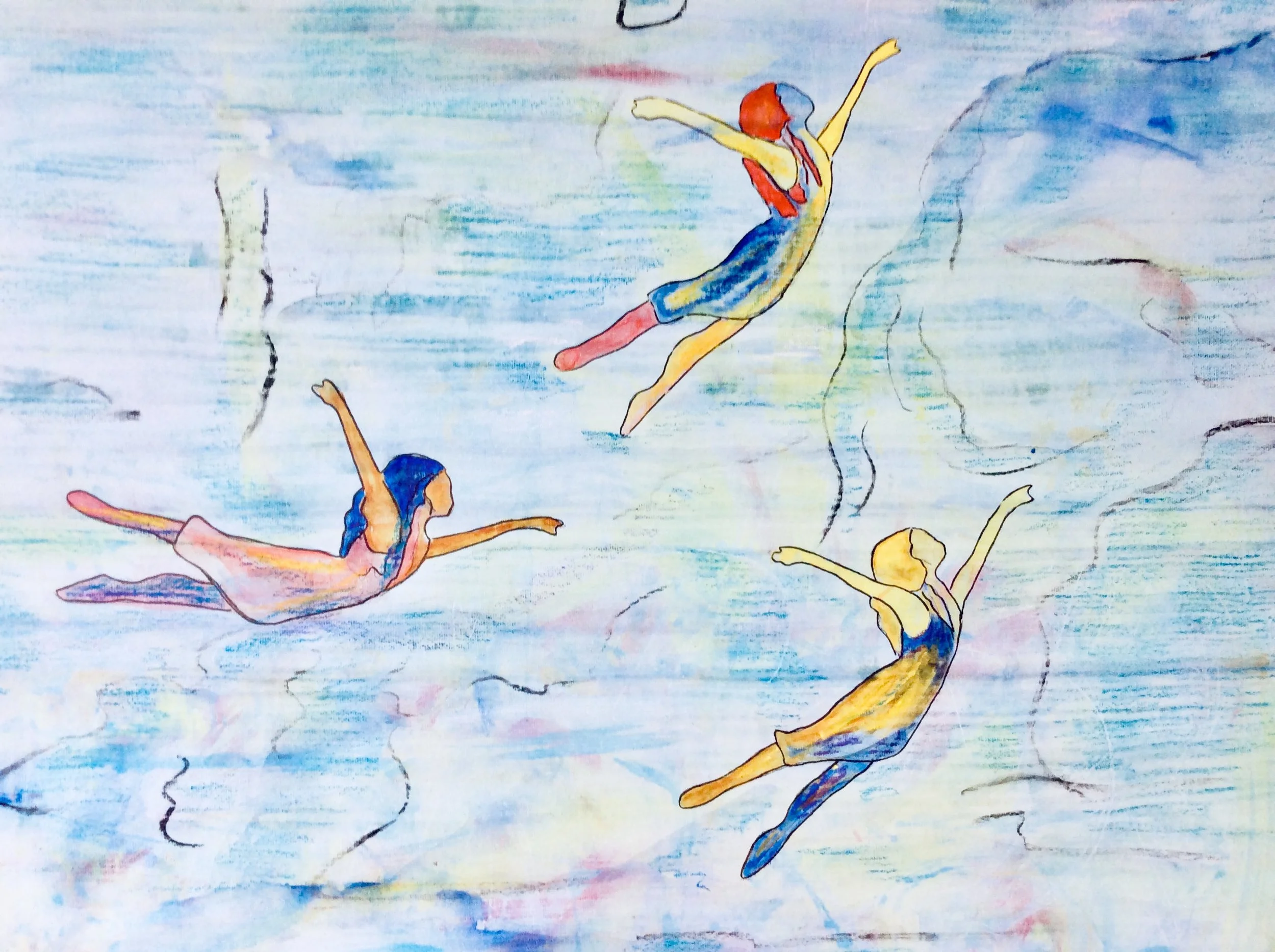 Swimming at Jericho Beach