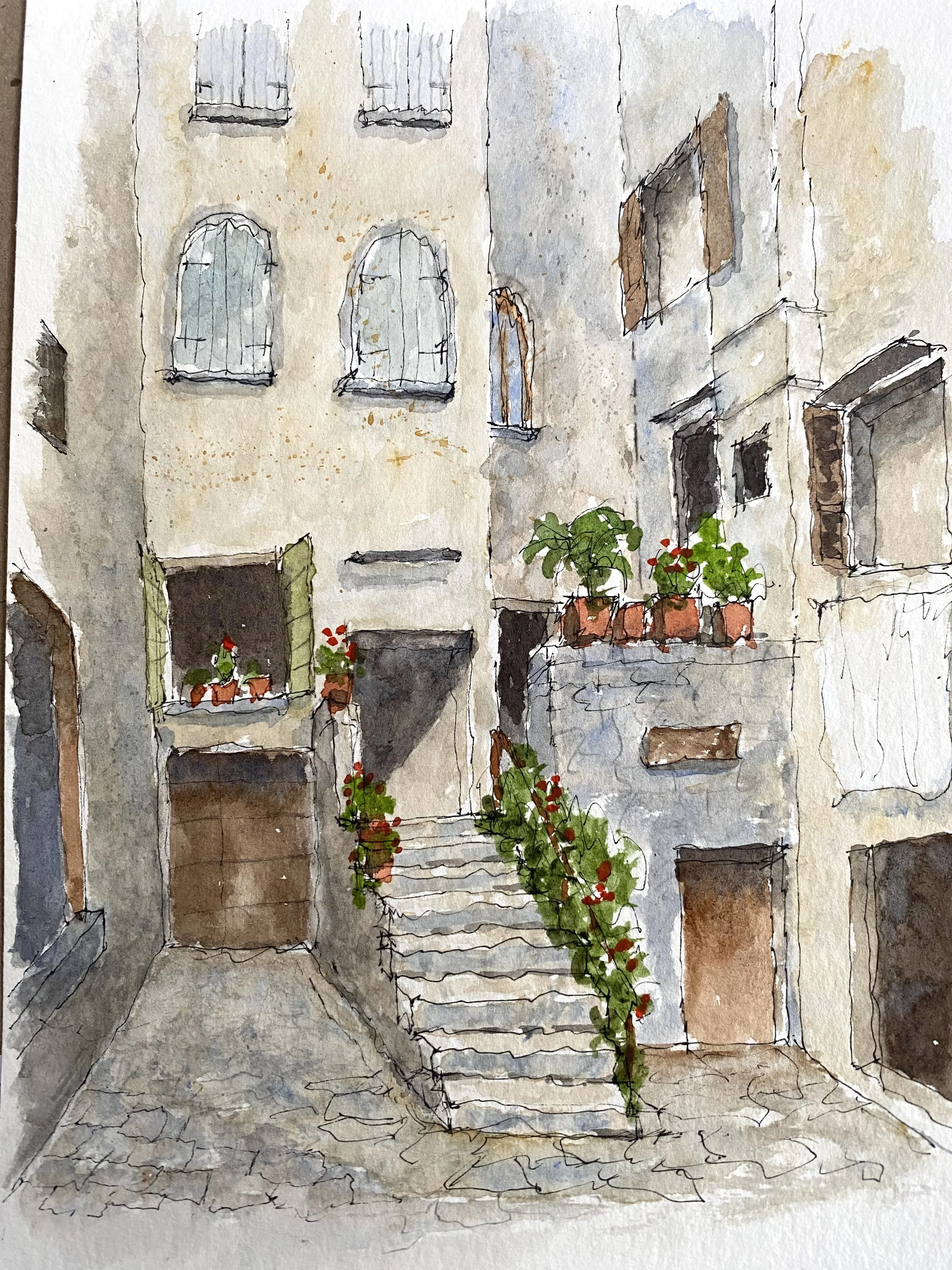 Croatia - Courtyard