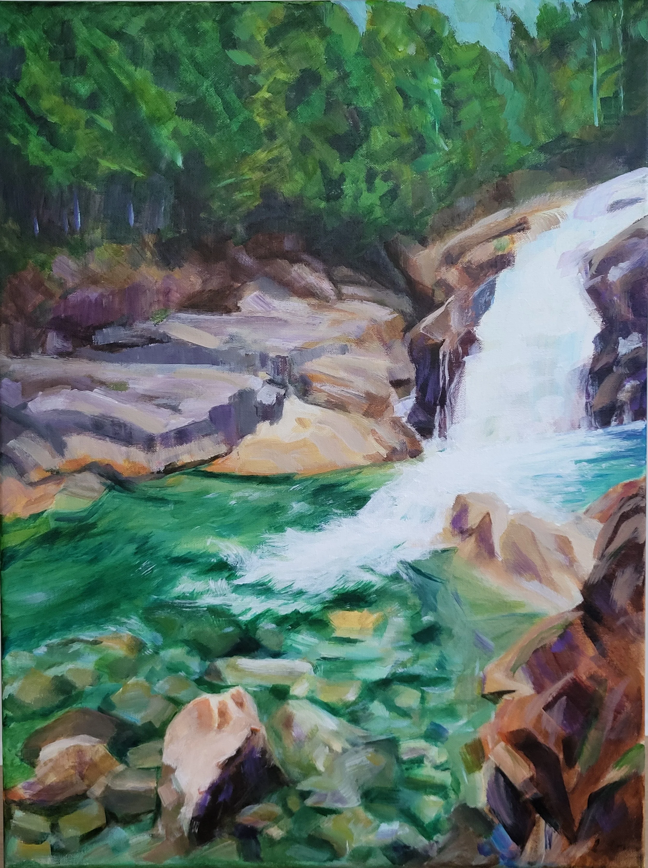 Gold Creek Lower Falls