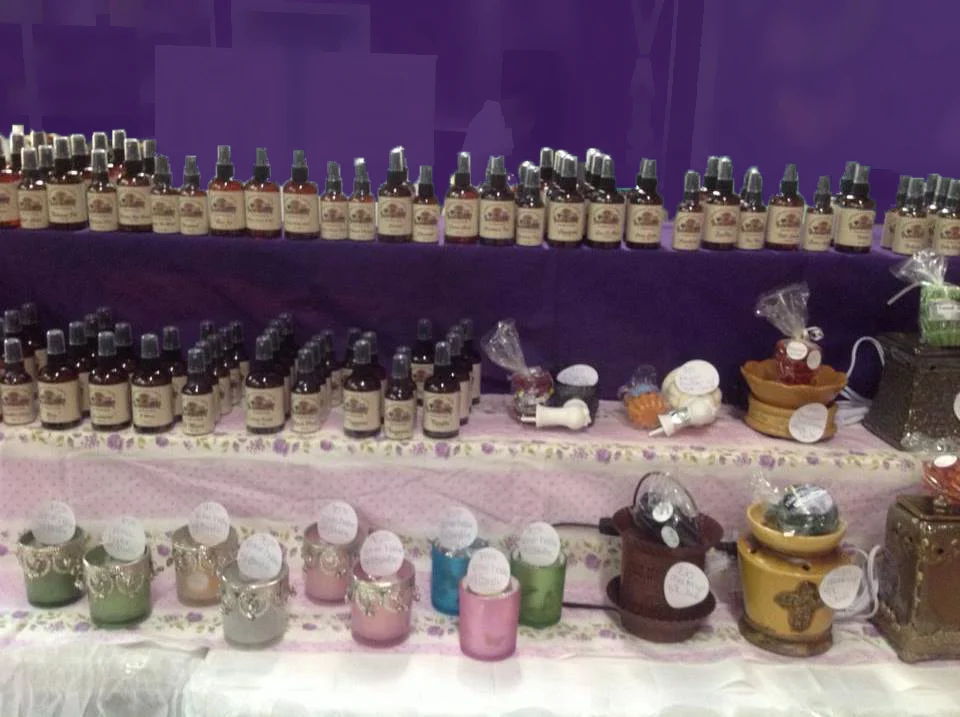 Candles and Linen Sprays