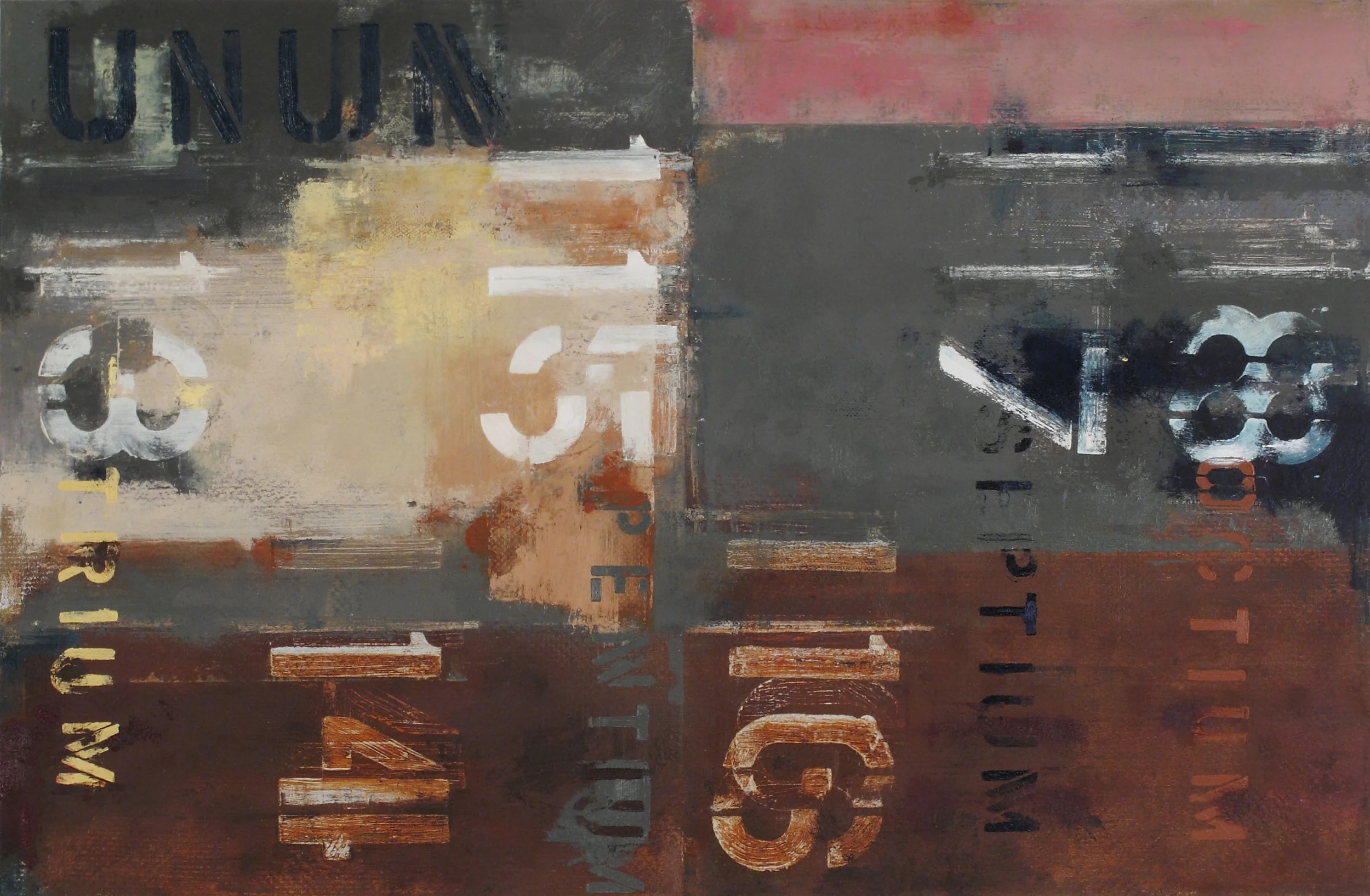 TEMPORARY PARTICLES (TABLE PAINTING II)