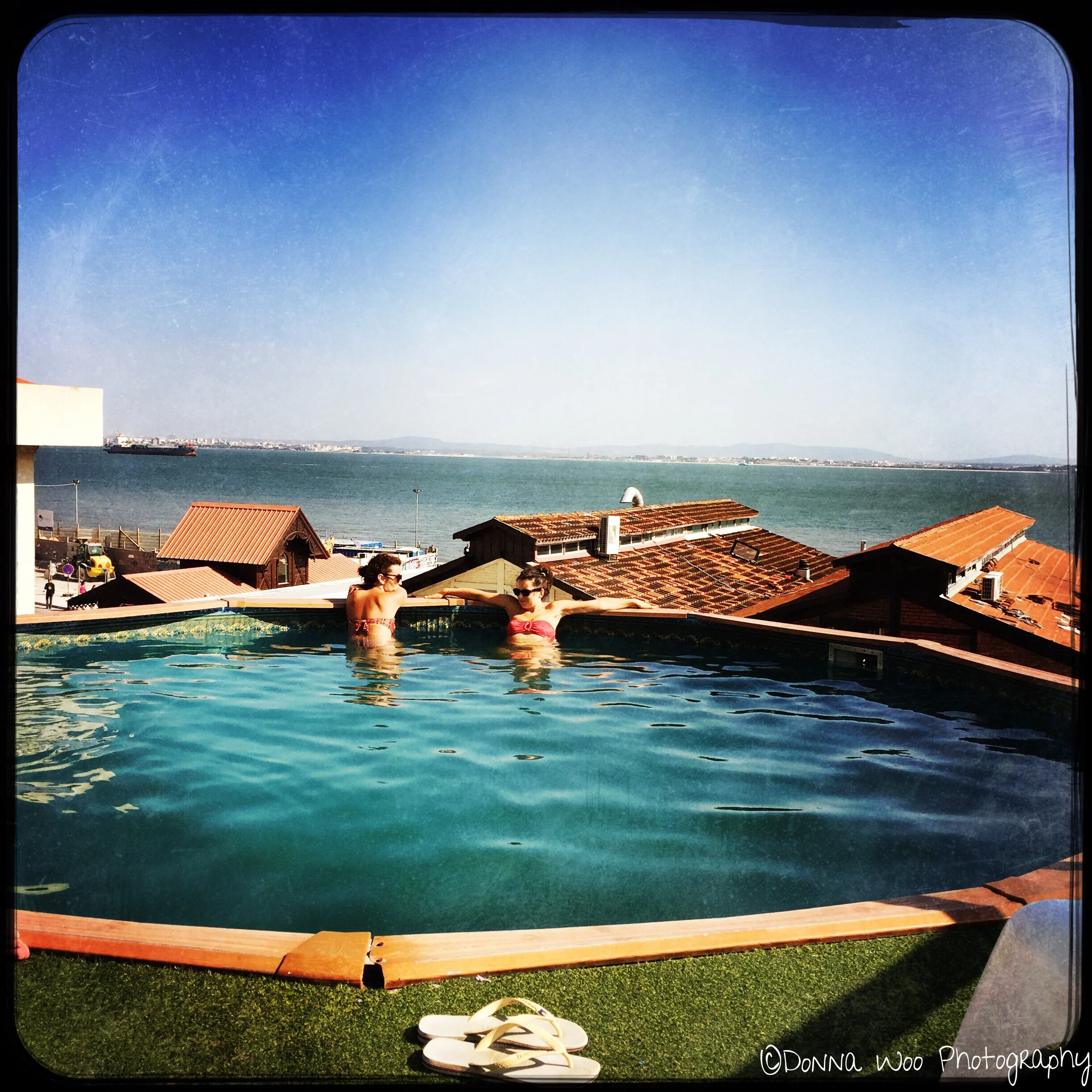 Pool with a view