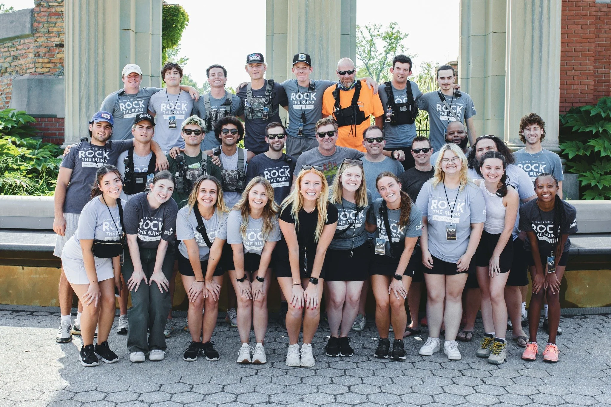 Rock the Ruins 2023 Staff Photo