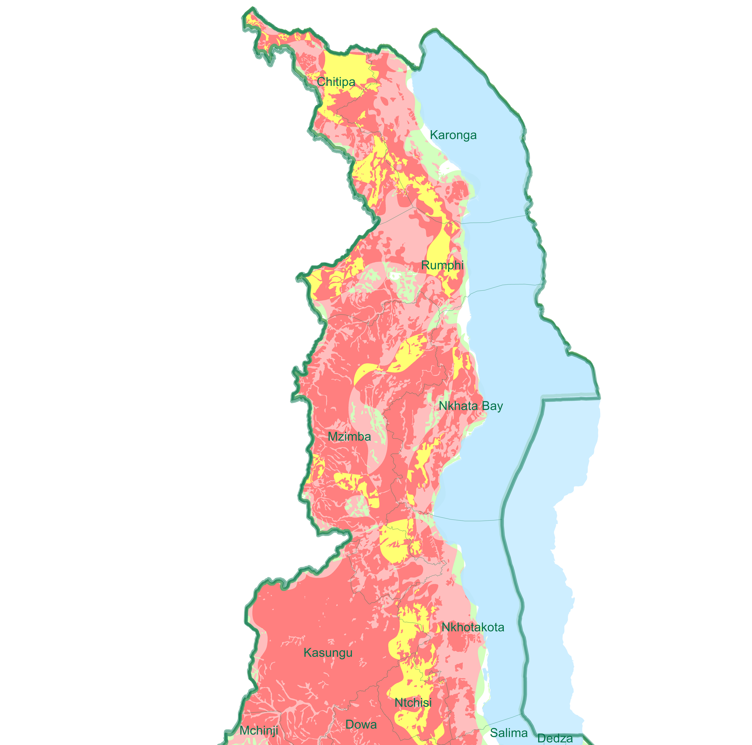 Ideal Coffee Growing Areas North