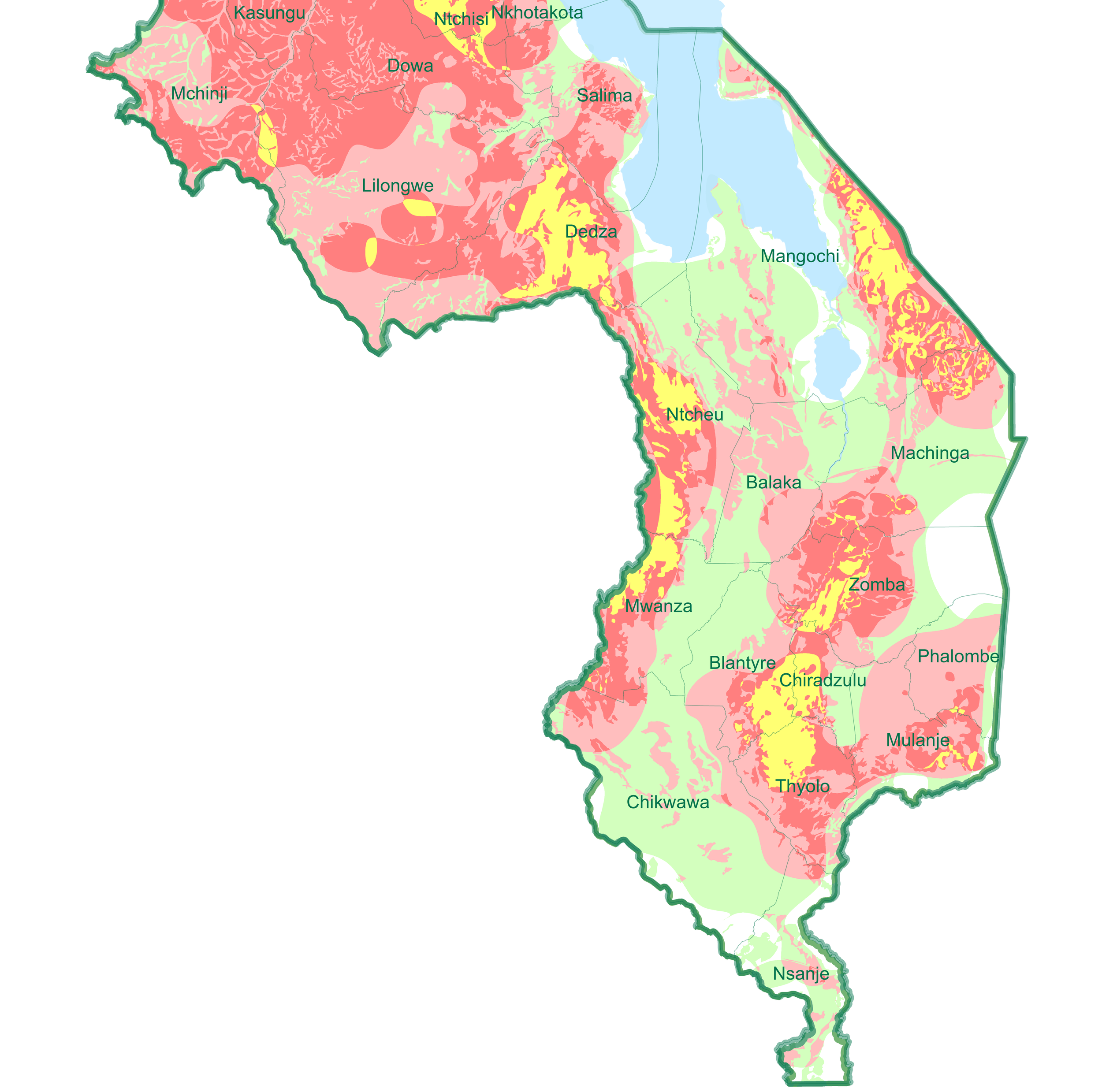 Ideal Coffee Growing Areas South