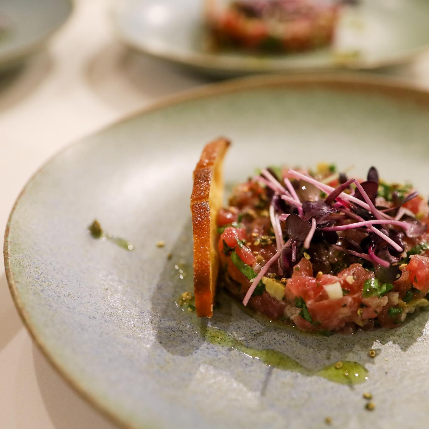 Photos from last night French Proven&ccedil;al Inspired dinner 7 courses ...
Crab brioche 
Tuna tartare 
Pate de campagne 
Potage Saint Jacques
Duck confit
Creme Br&ucirc;l&eacute;e 
Cheese 

#classicdishes #frenchfood #privatechef #foodies #sydneyfo