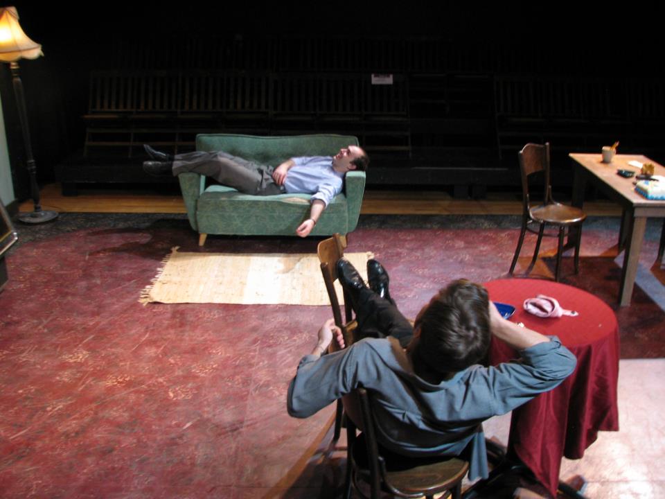 Lounging. Mojo , dir. Darren Evans. Photo by Darren Evans.