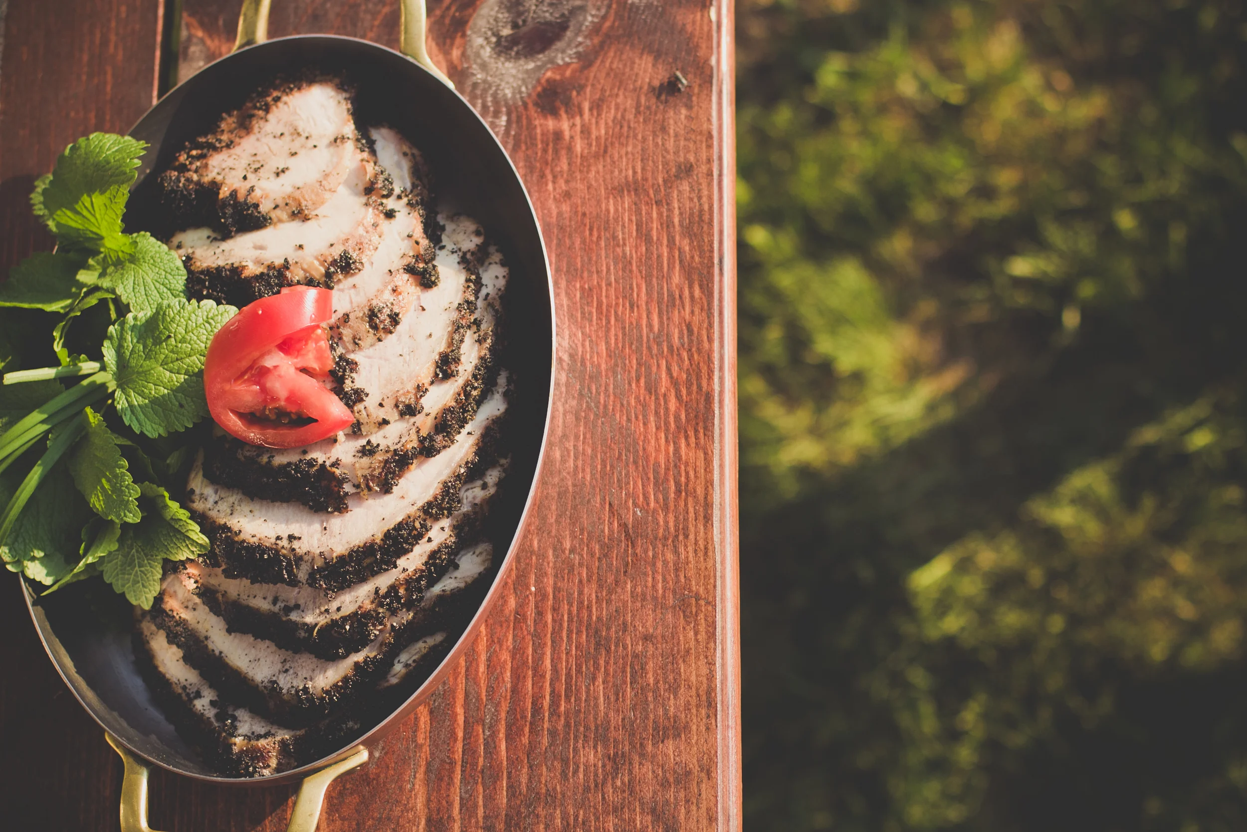 Coffee Encrusted Pork Loin