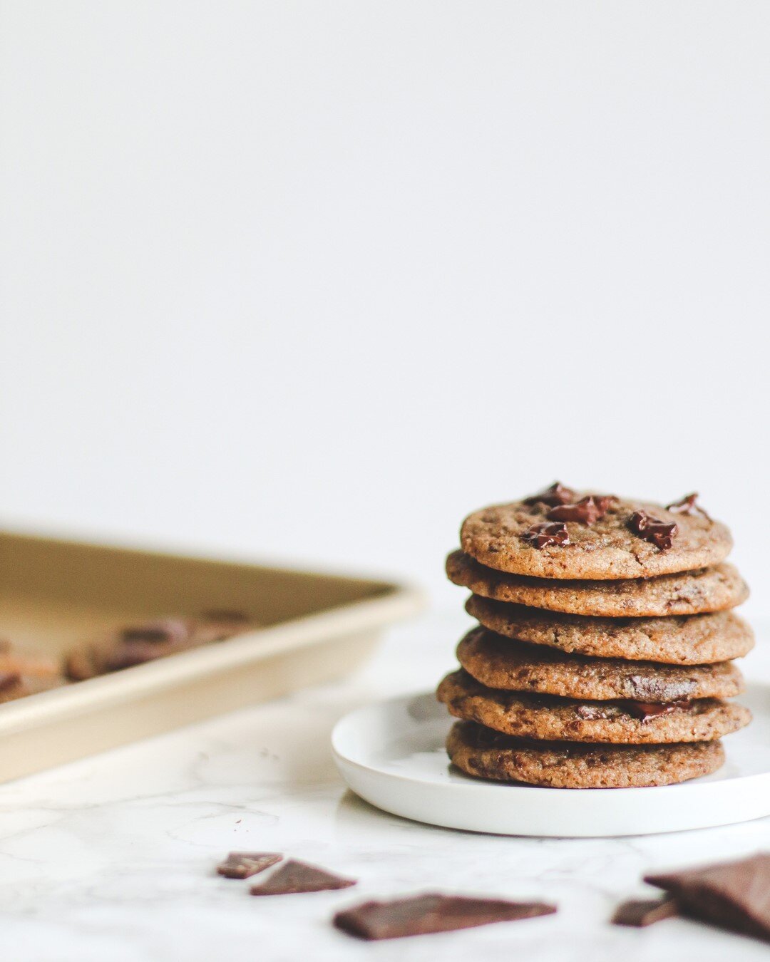 One of my all time favorite desserts is simply chocolate chip cookies. My recipe for our Belgian chocolate hunk cookies has taken me years to tweak and perfect and I think we&rsquo;re just about there. They are packed with so much chocolate flavor, b