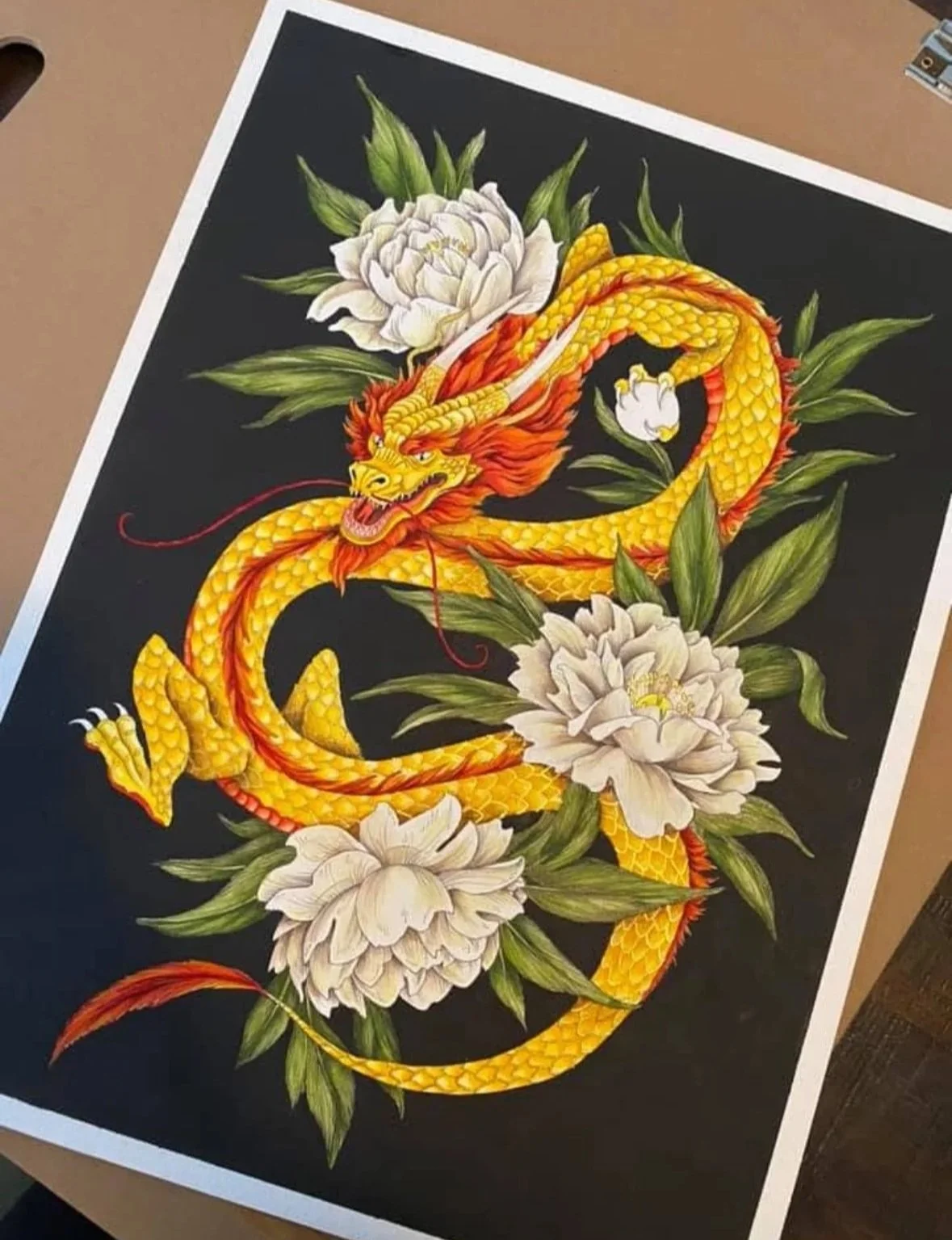 Pen & Ink; Gouache; Watercolor