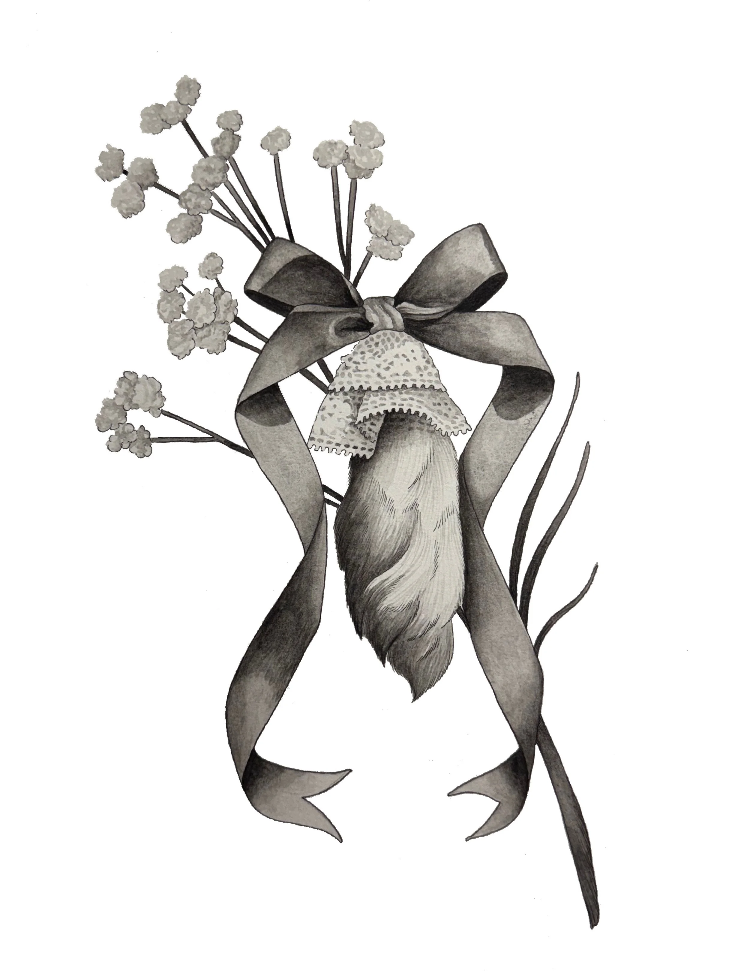 Pen & Ink; Watercolor
