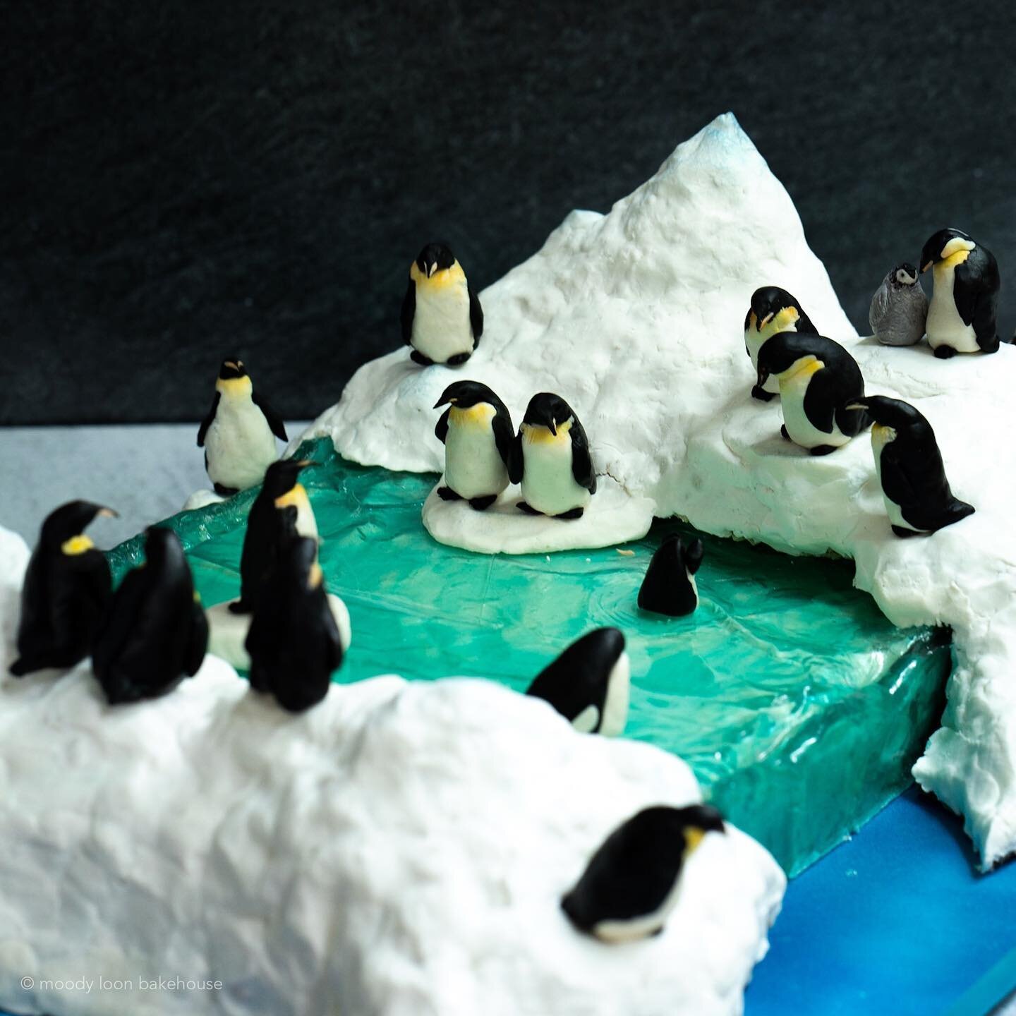 Kids and time are a funny thing. Seems like not too long ago I was struggling to soothe my colicky newborn son round the clock, but I blinked, and he turned 10 this summer!
&mdash;&mdash;
So I made my boy this here penguin cake. I played with some ne
