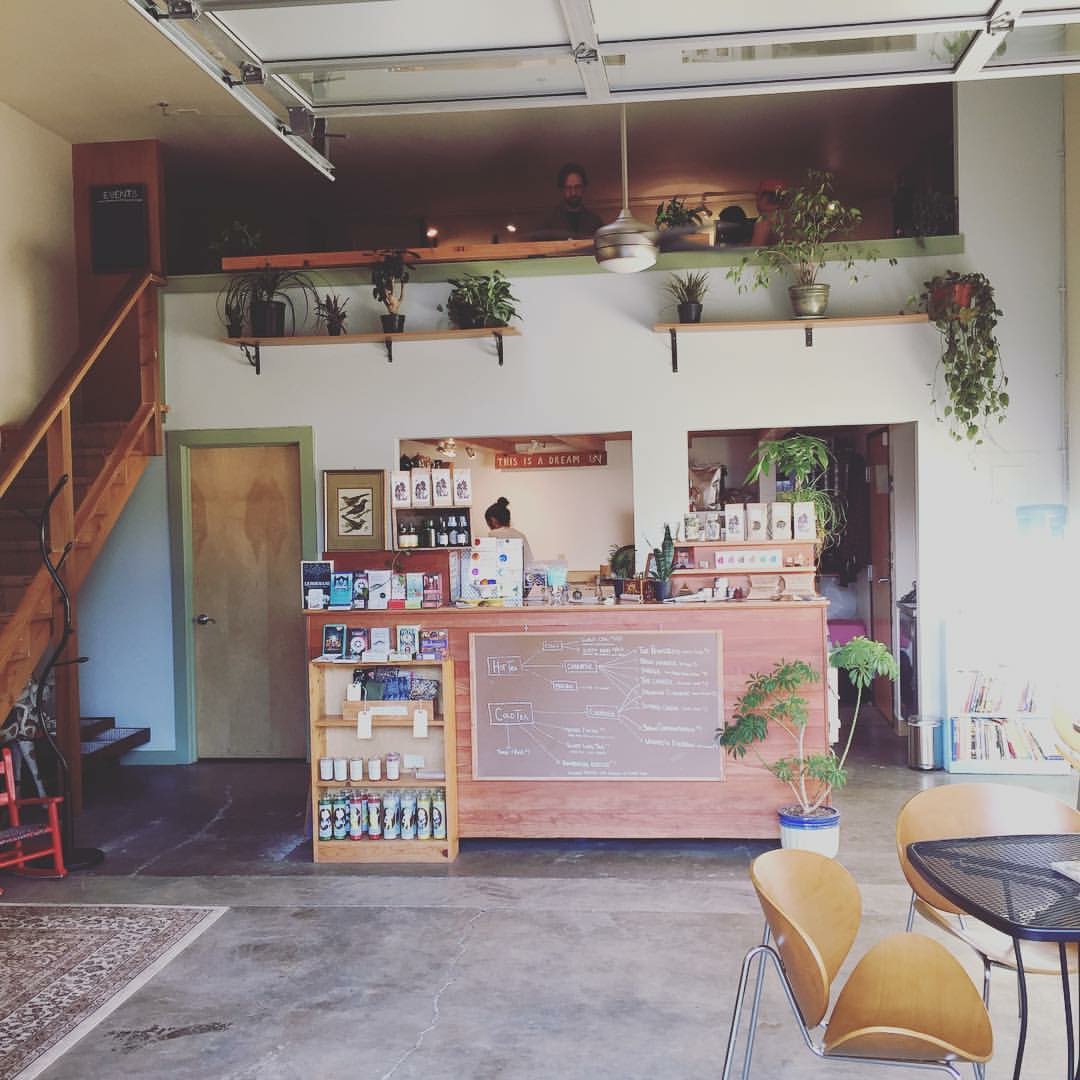 Tea house just opened, Summer 2016