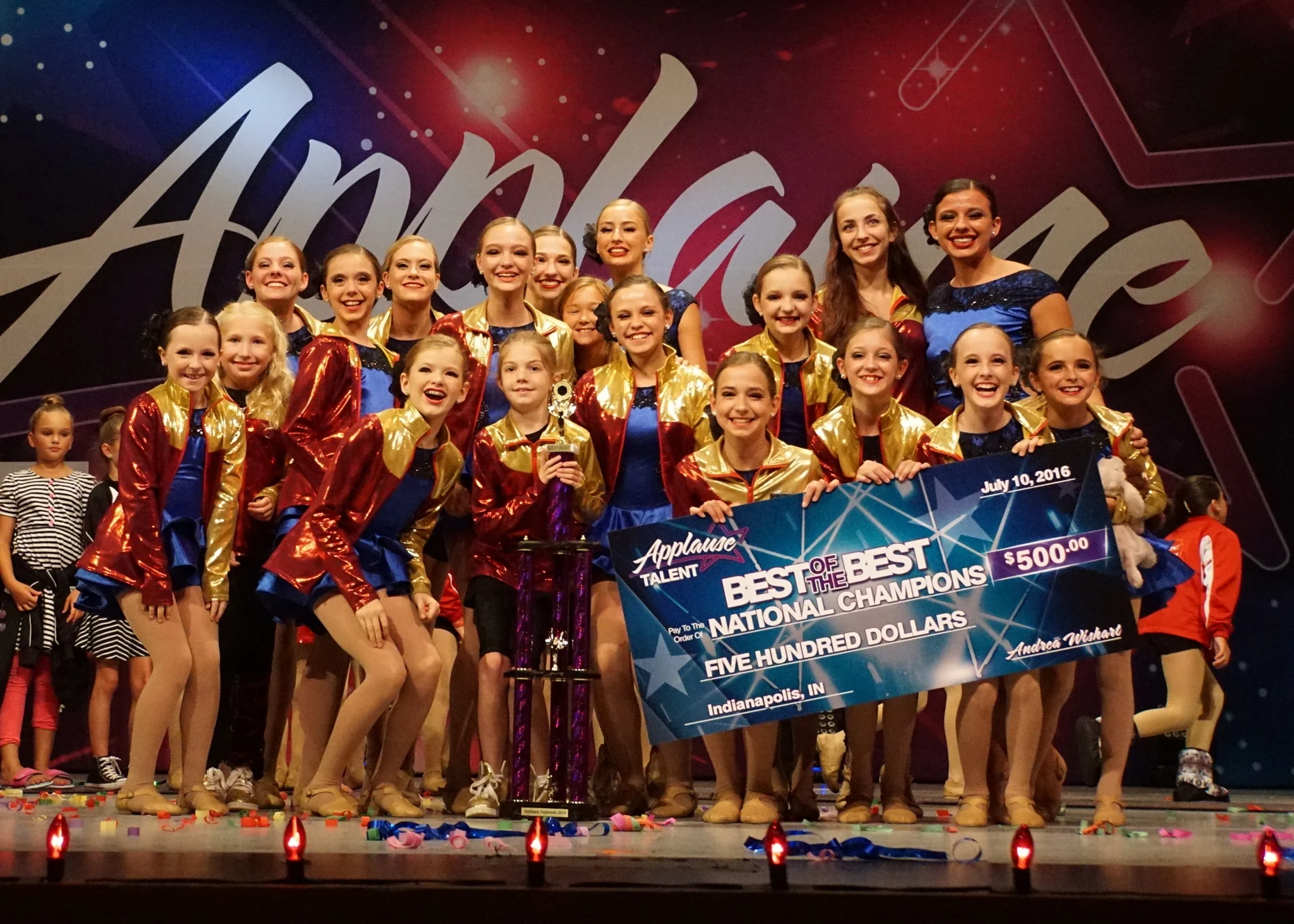 2016 Best of the Best National Champions!! Applause Talent Nationals Indianapolis, Indiana