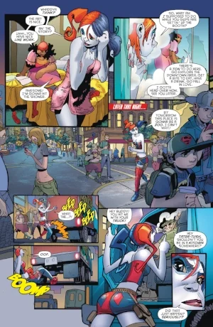 HARLEY QUINN SDCC SPECIAL PREVIEW PAGE