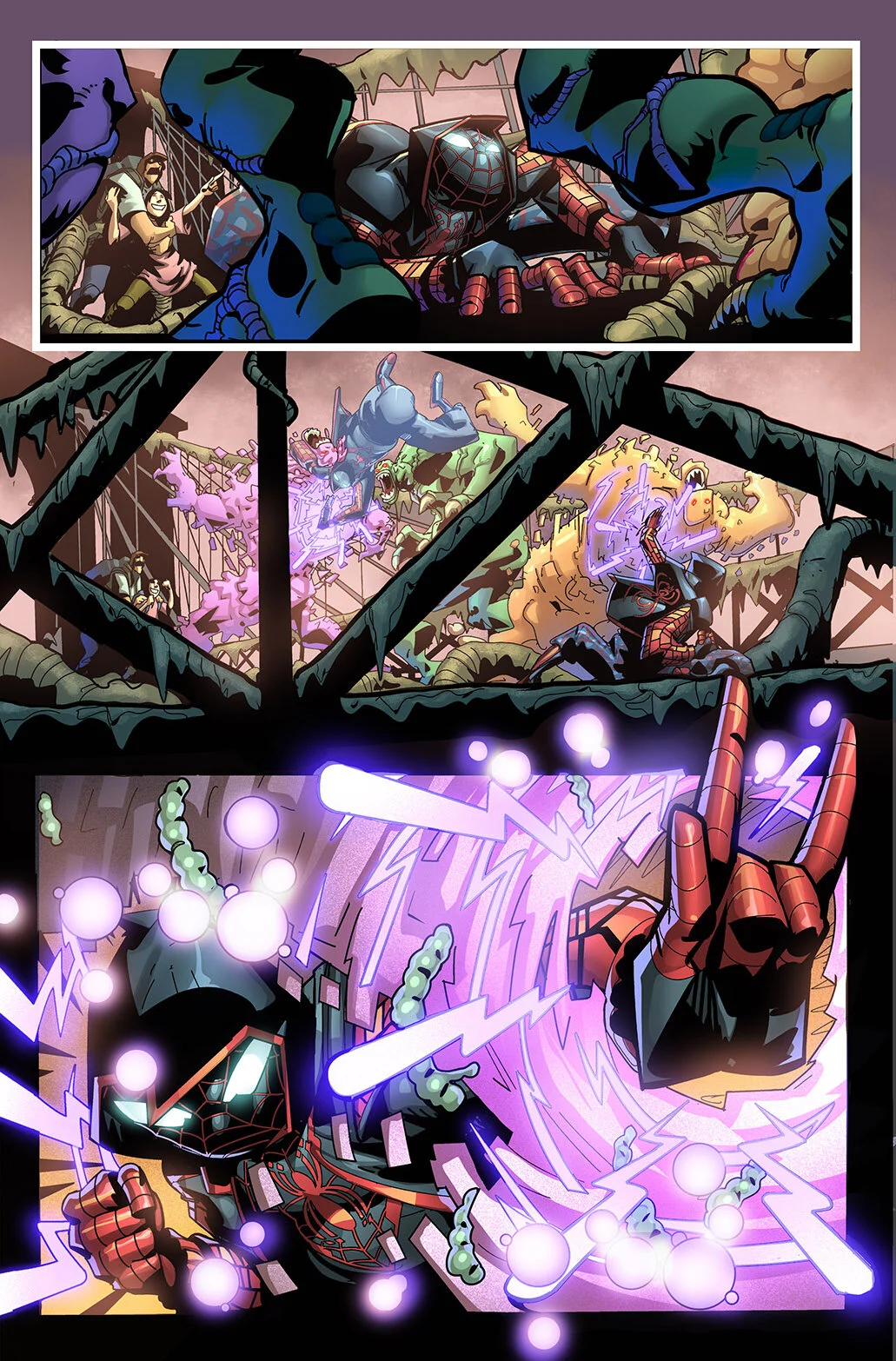 MILES THE END, PREVIEW PAGE