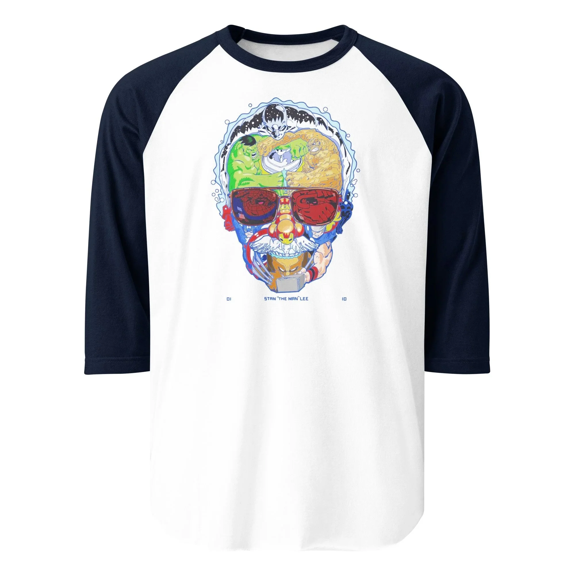 unisex-34-sleeve-raglan-shirt-white-navy-front-68fd6d5889de4.jpg