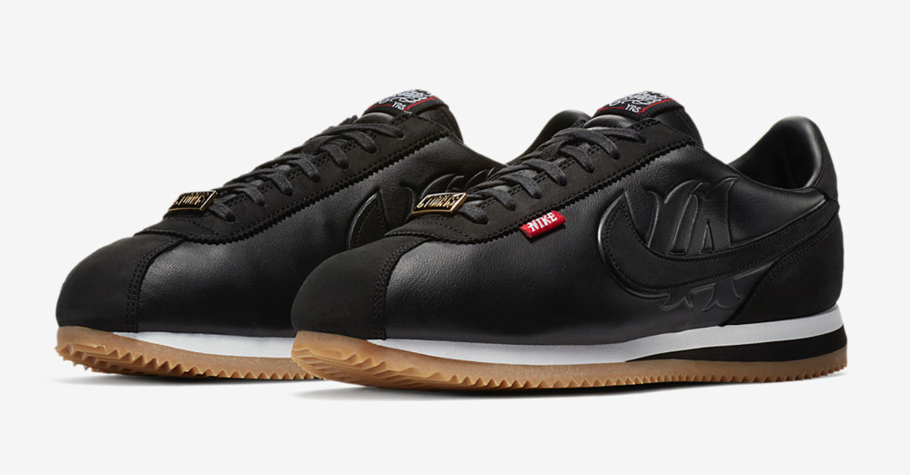 Nike Cortez x Mister Cartoon 'Black'. Nike SNKRS