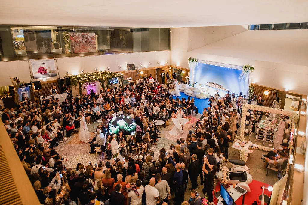 General view of Saturday fashion show.