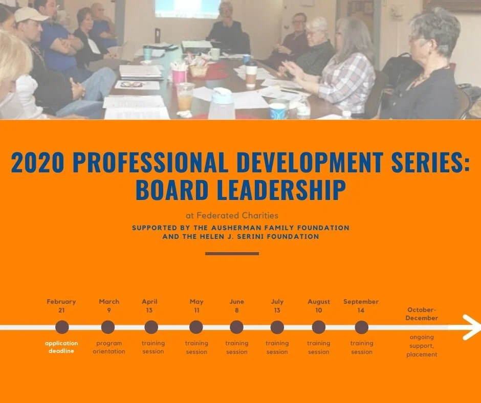 Frederick Nonprofit Board Training Series: Now Accepting Applications!