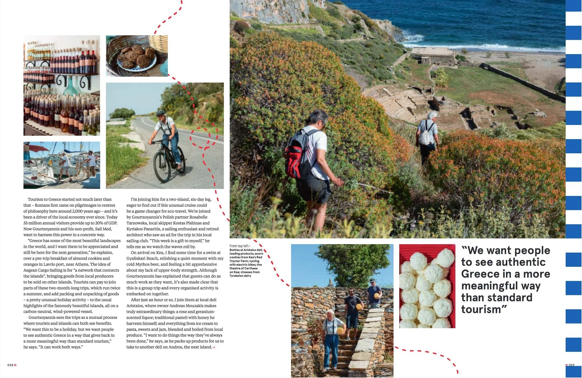 N by Norwegian magazine, Cargo sailing story, July 2019