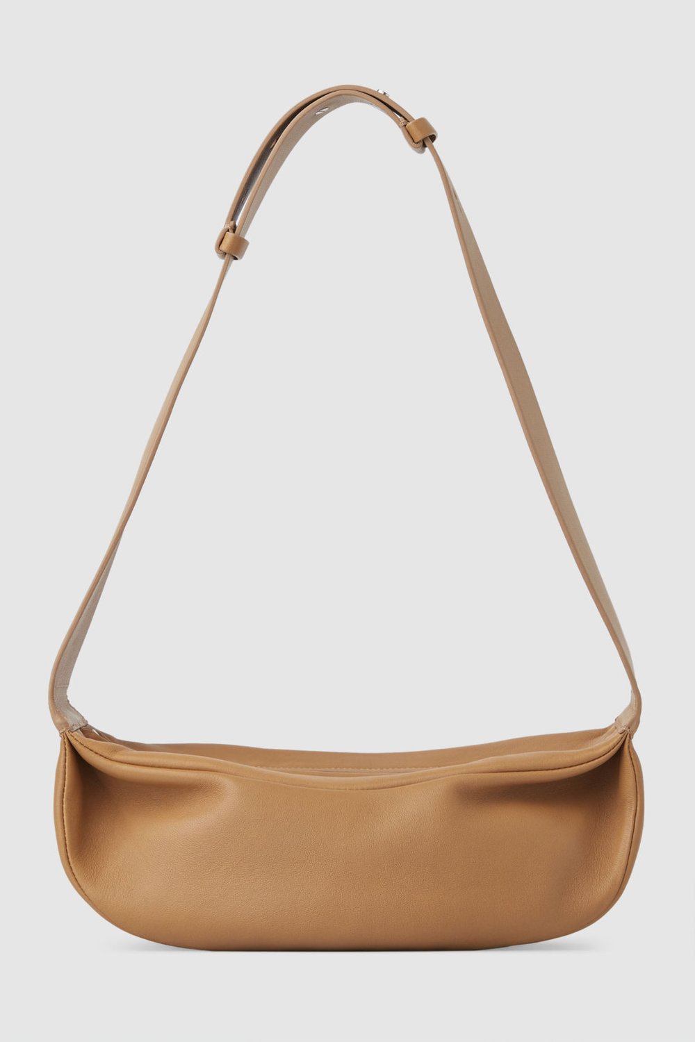 tan leather crossbody bag