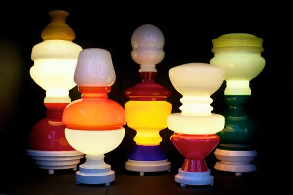 Rebay lamps by Jon Male