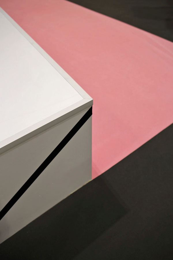 Geometric carpet detail