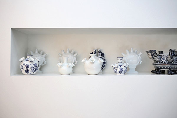 Delft tulip vases at The Conservatorium Hotel Amsterdam | Design Hunter