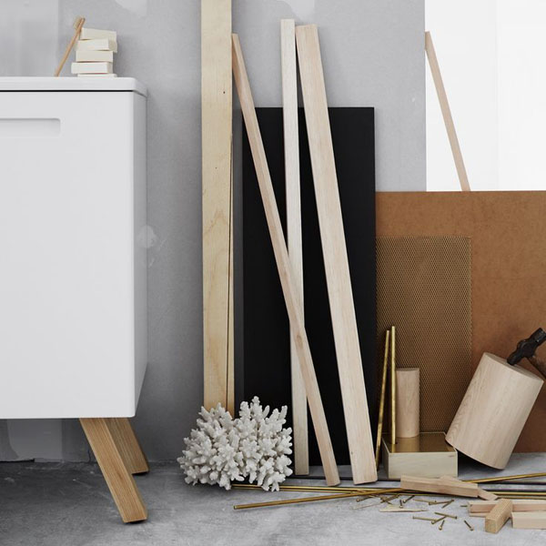 Bathroom styling and textures at Swoon | Design Hunter
