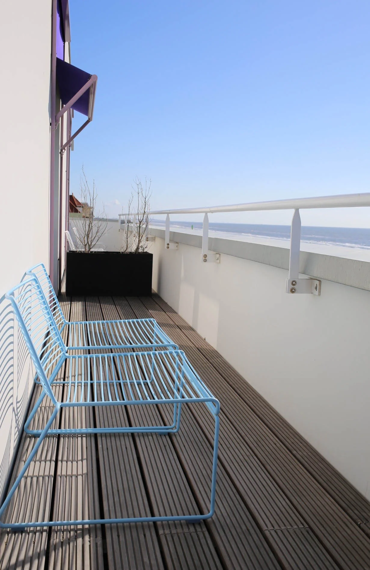 Balcony room at Vesper Hotel Noordwijk | Design Hunter