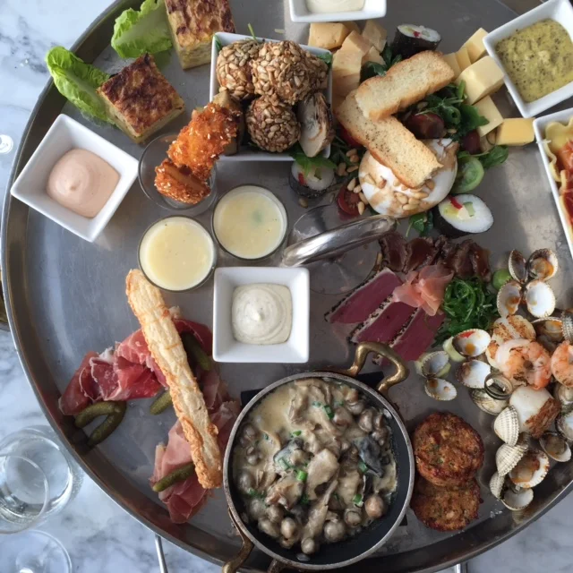 Chef's platter at Vesper Hotel Noordwijk | Design Hunter
